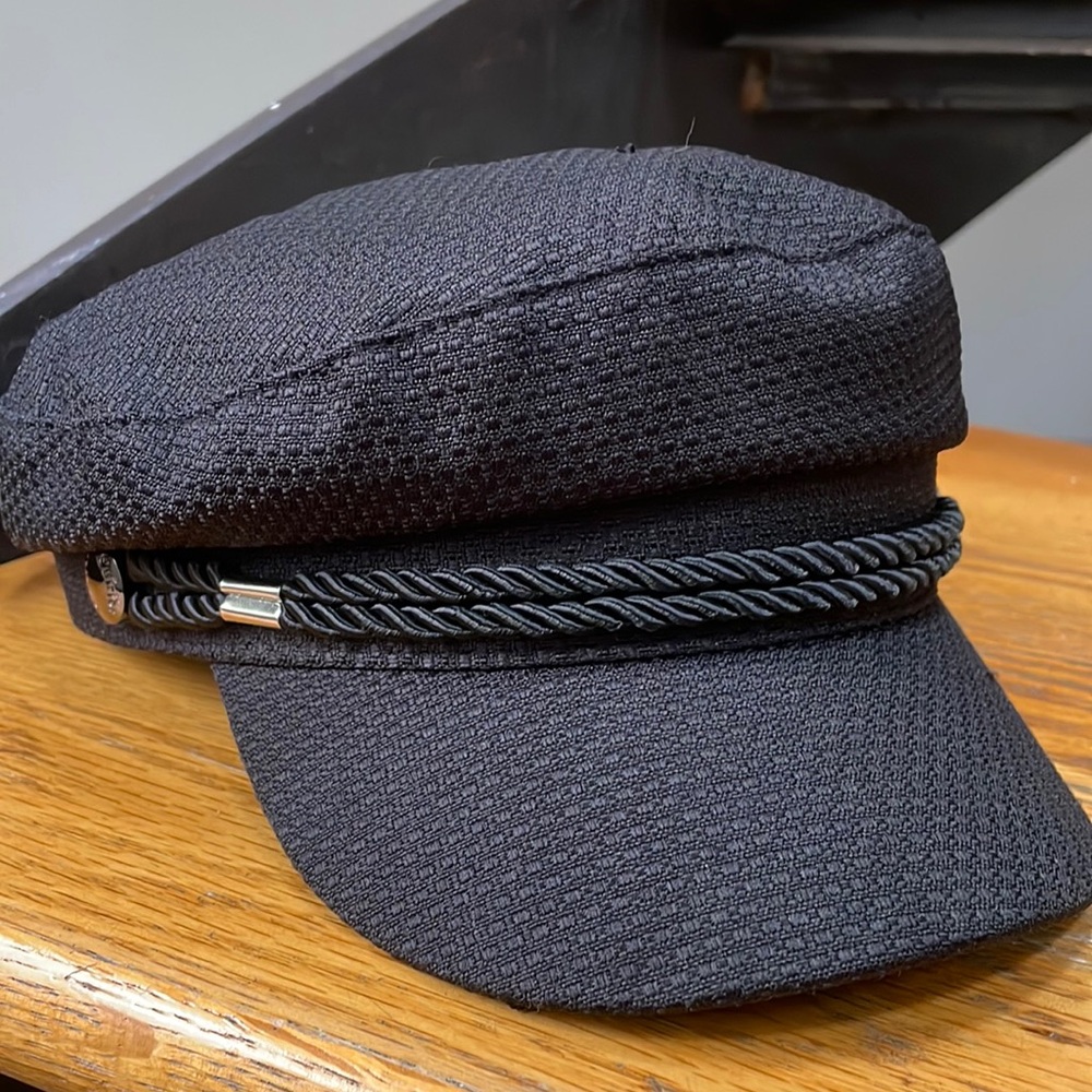Wetco Black Newsboy Hat